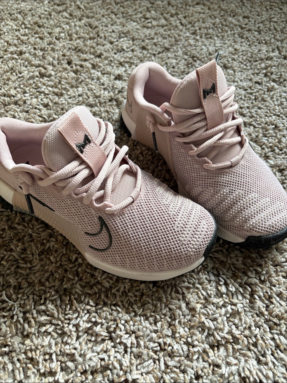 Nike Women’s Light Pink Mesh Running Shoes